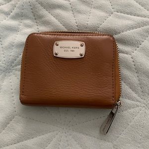 MK brown wallet